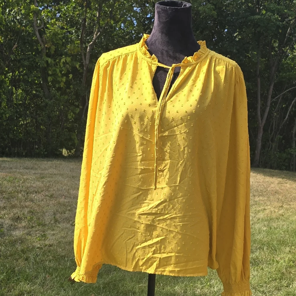 The Loft Ruffled Top - Picture 2 of 5